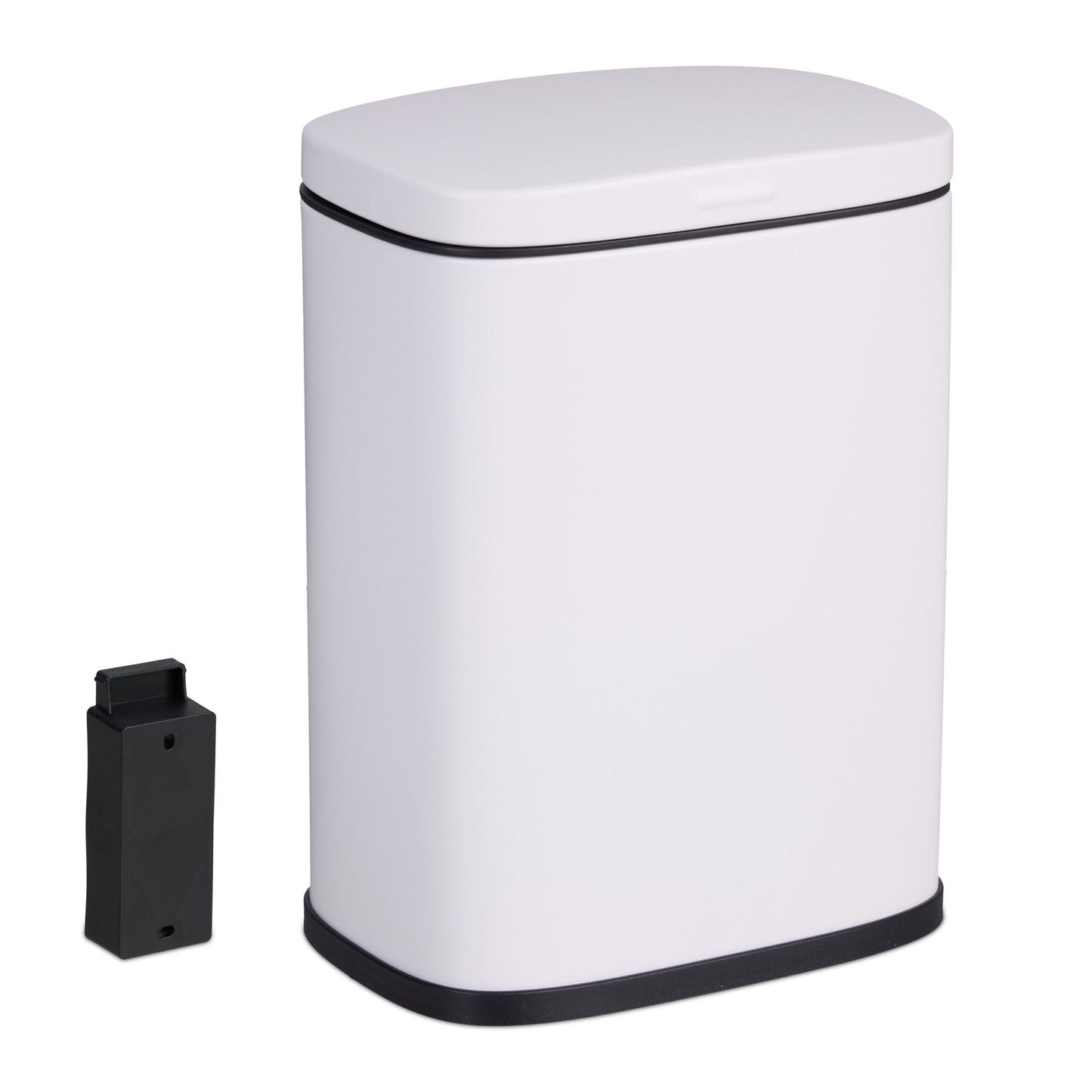 Wall-Mounted Bathroom Bin, 3L, Soft-Close Lid