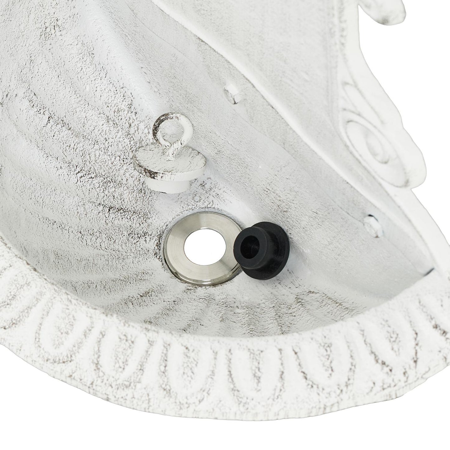 Wall-Mounted Cast Iron Garden Fountain with Tap