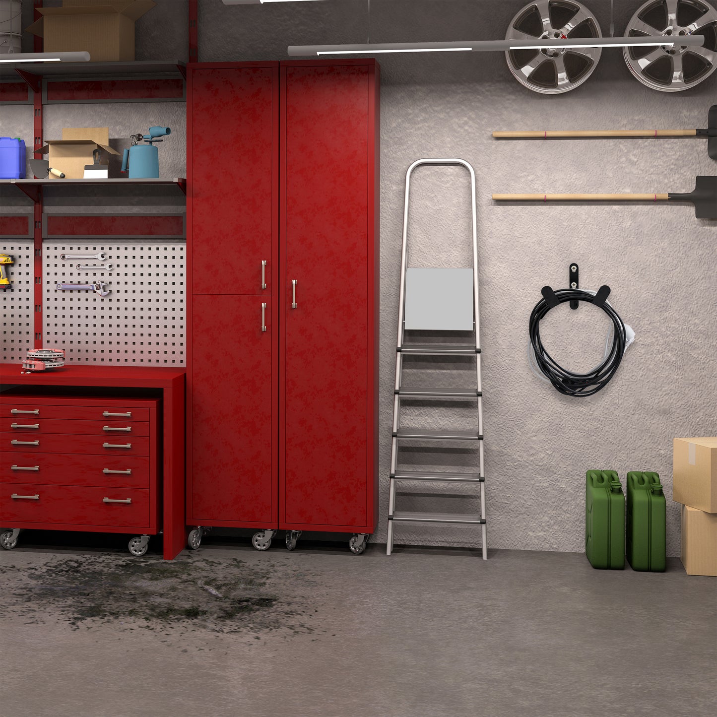 Wall-Mounted Hose Pipe Holder