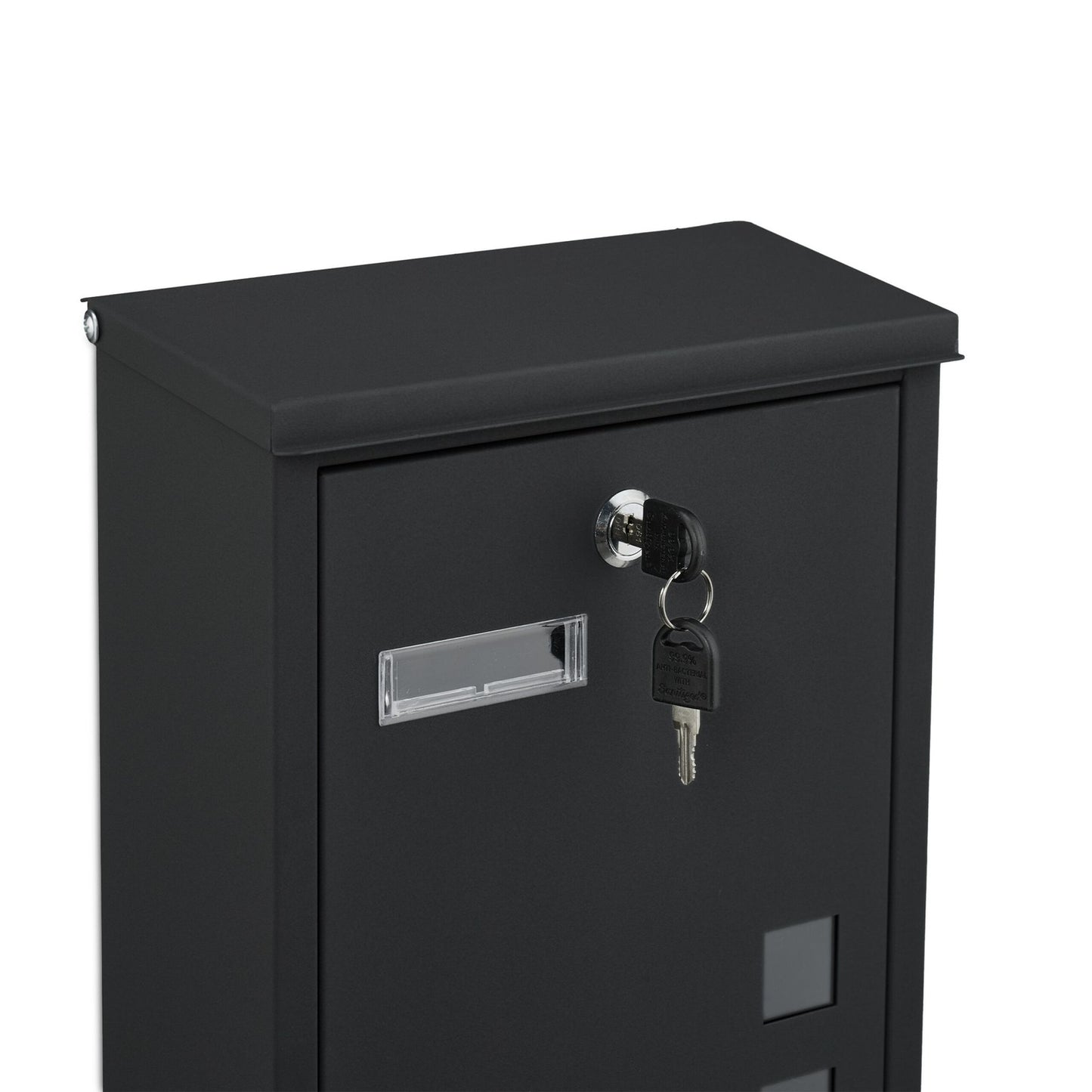 Wall-Mounted Letterbox with Viewing Windows