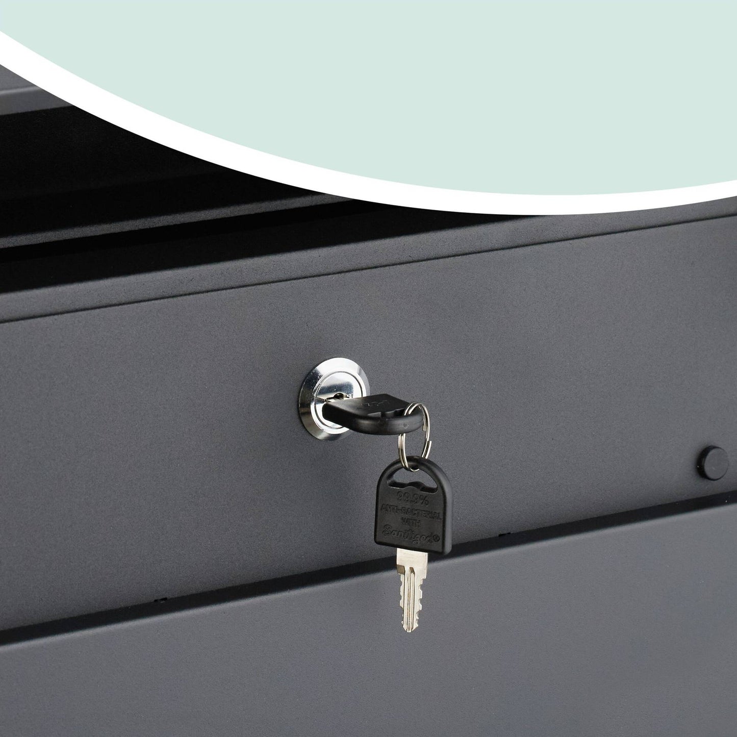 Wall-Mounted Mailbox with Newspaper Holder, Weatherproof