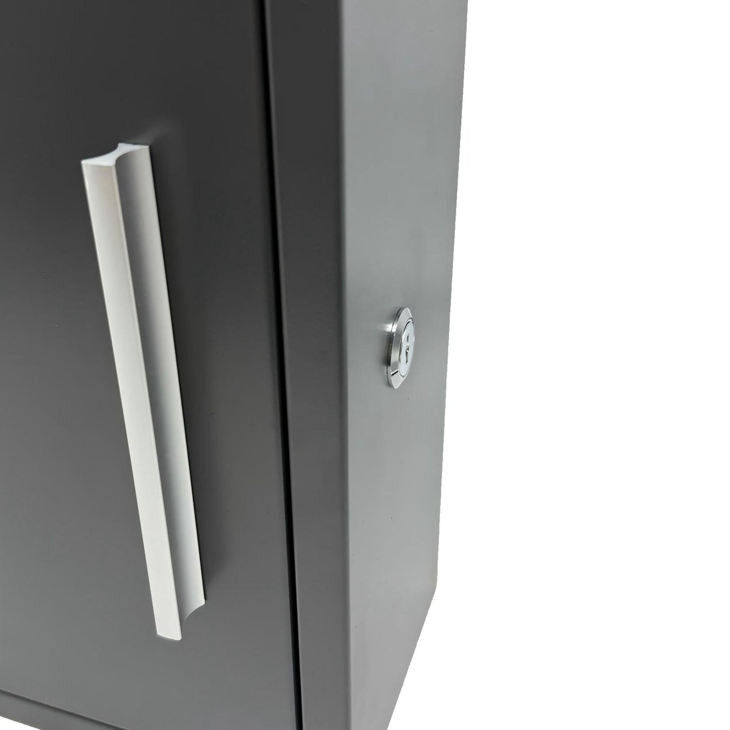 Wall-Mounted Metal Mailbox with Lock – Weatherproof