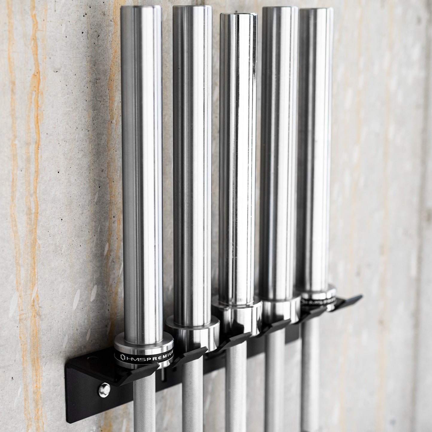 Wall Mounted Olympic Bar Holder – Commercial Use