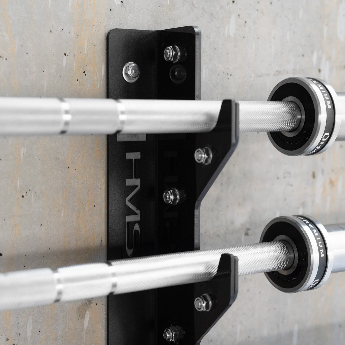Wall Mounted Olympic Barbell Holder – Commercial Use