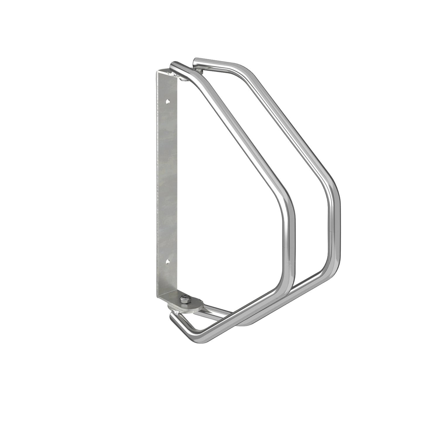 Wall-Mounted Swivelling Bike Rack Set, Steel
