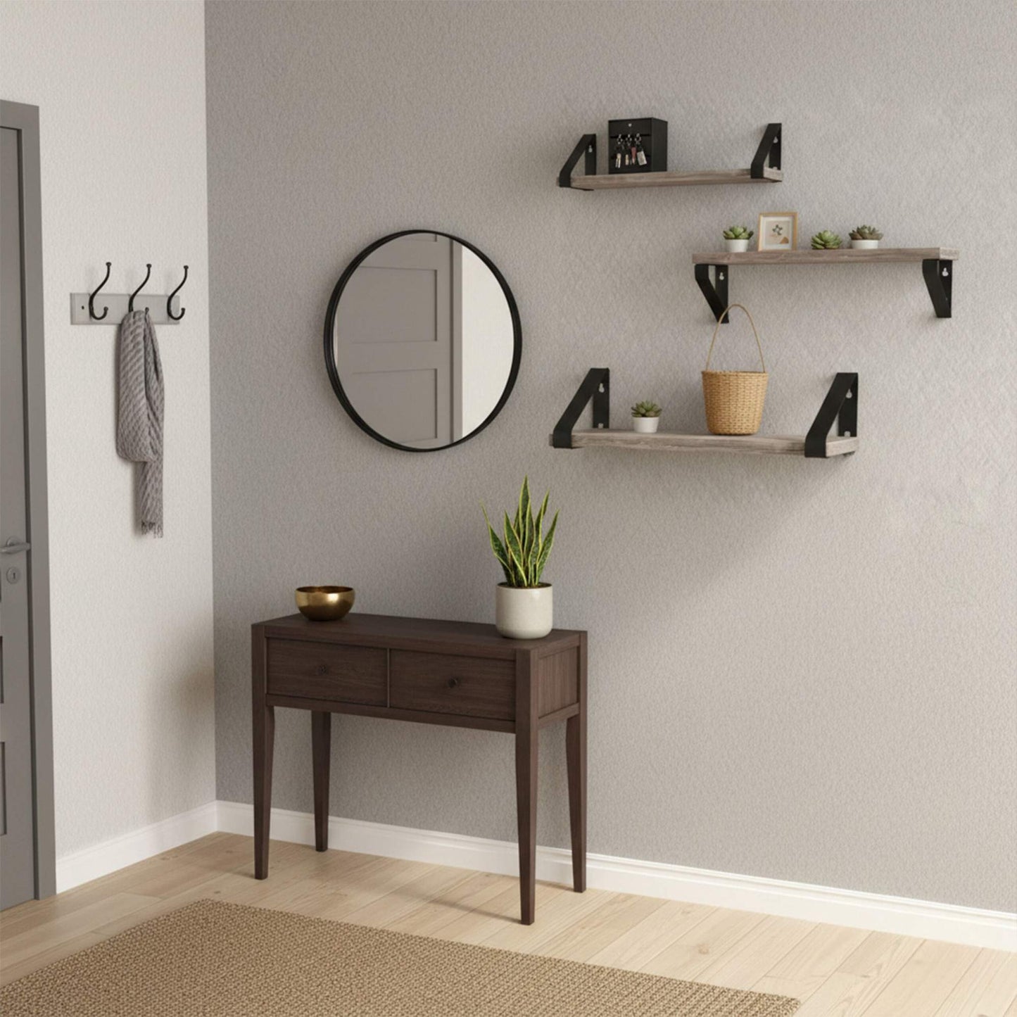 Wall Shelves – 3 Sizes for Living Room or Bedroom