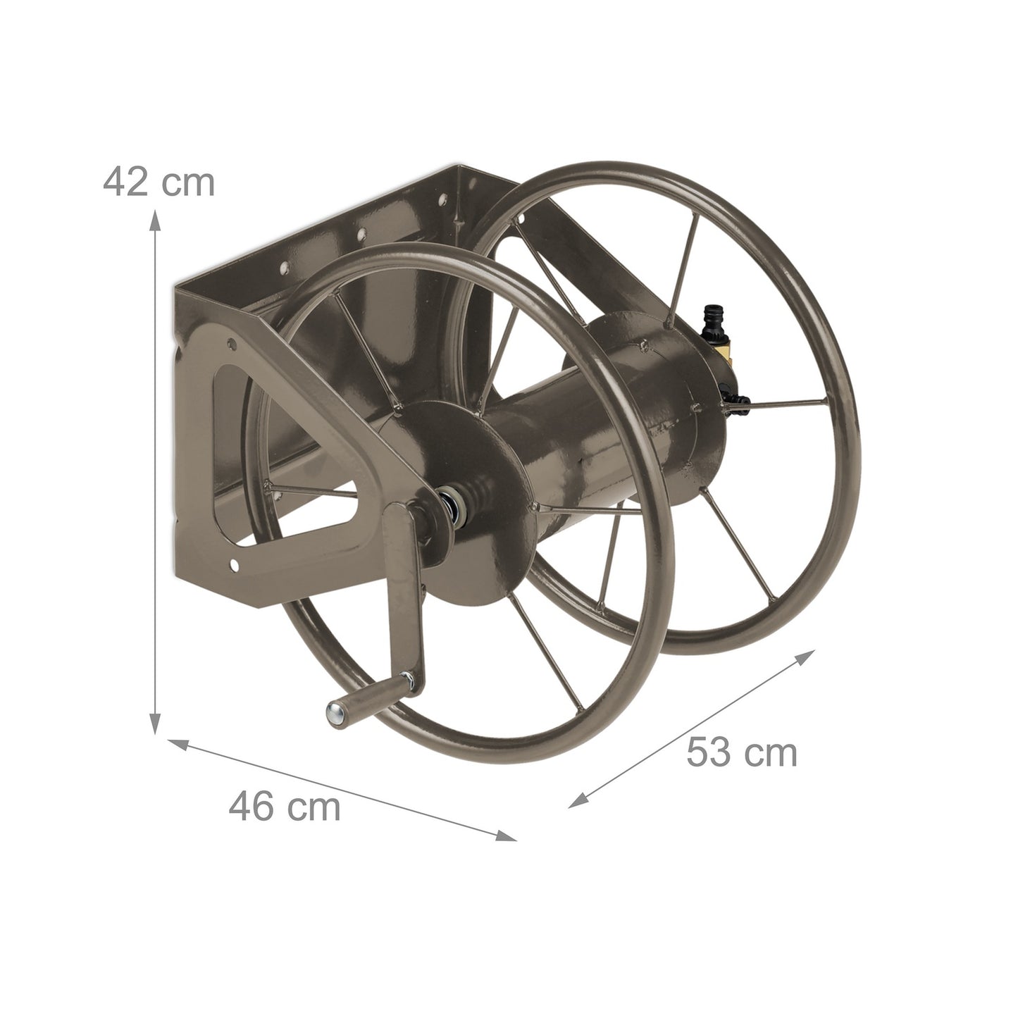 Wall and Ground Hose Reel