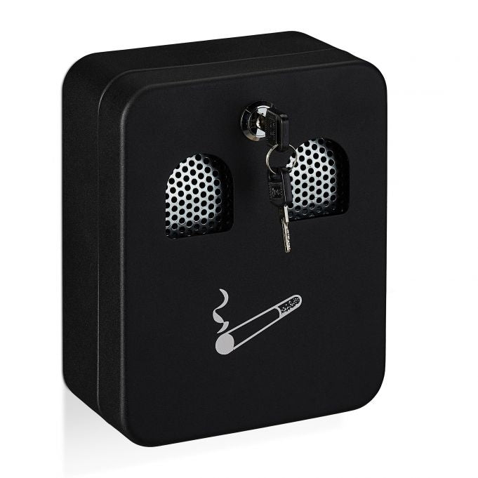 Wall ashtray for outdoor use