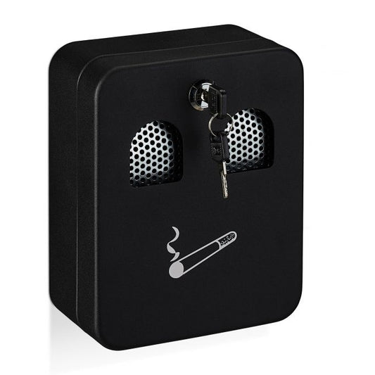 Wall ashtray for outdoor use