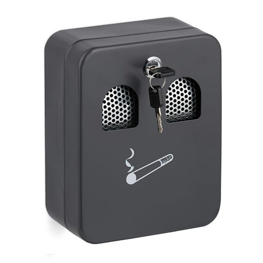 Wall ashtray in anthracite
