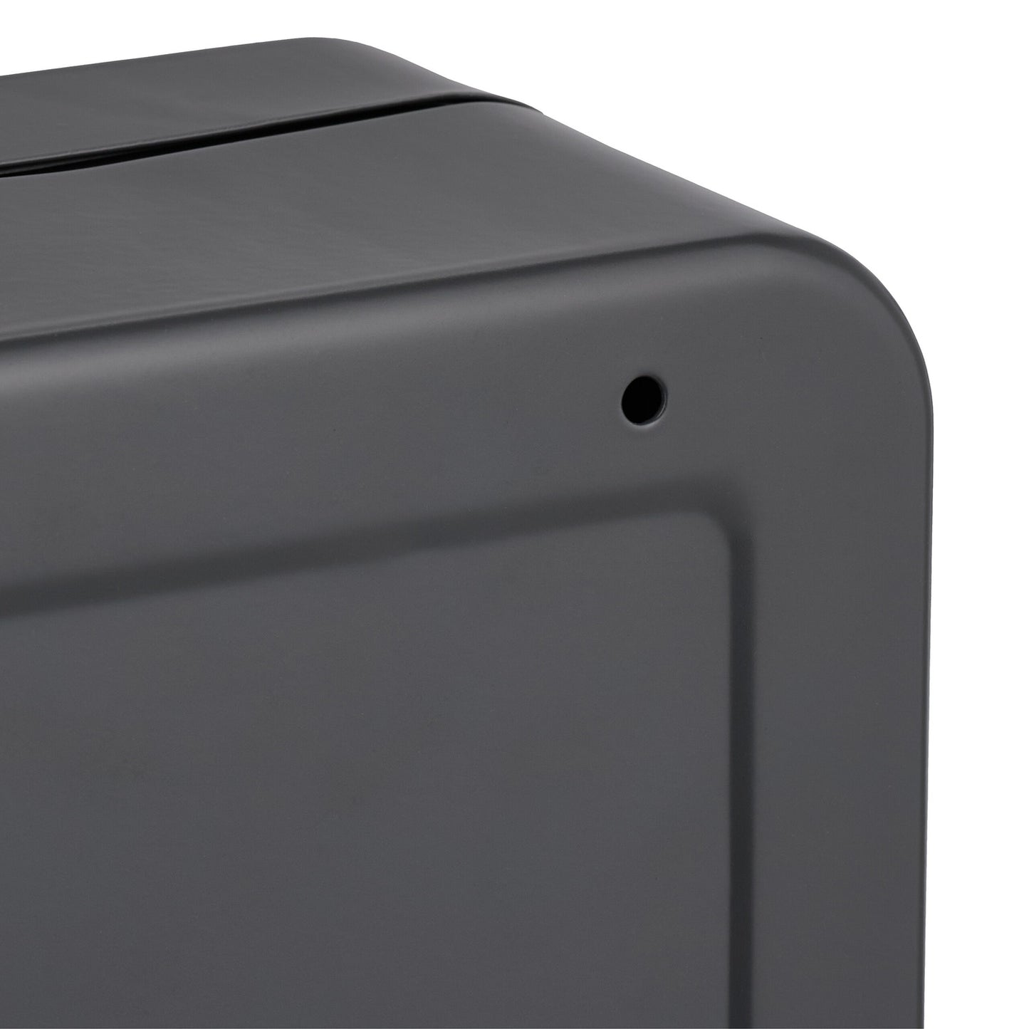 Wall ashtray in anthracite
