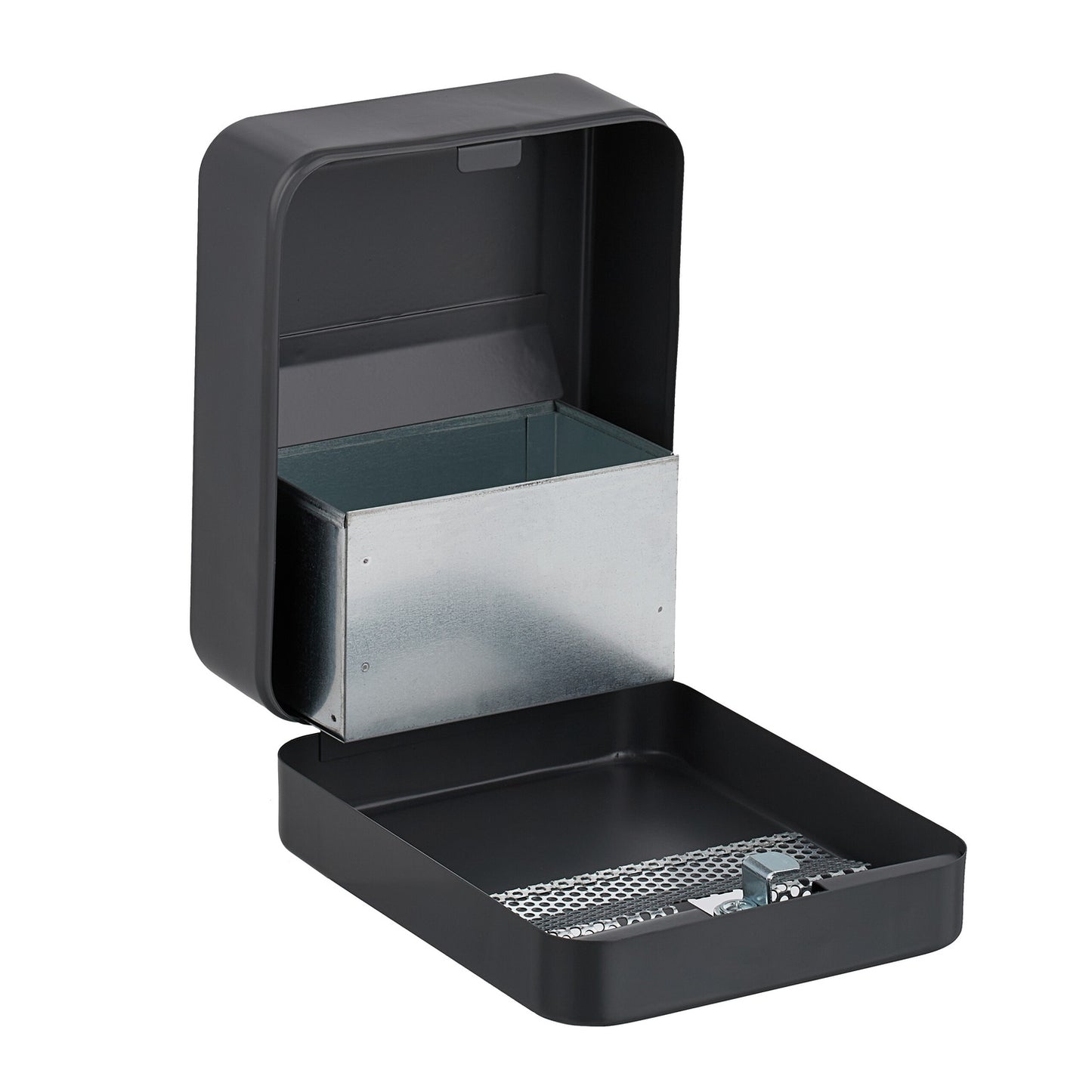 Wall ashtray in anthracite