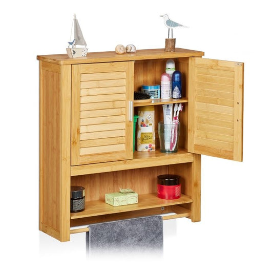 Wall cabinet LAMELL bamboo