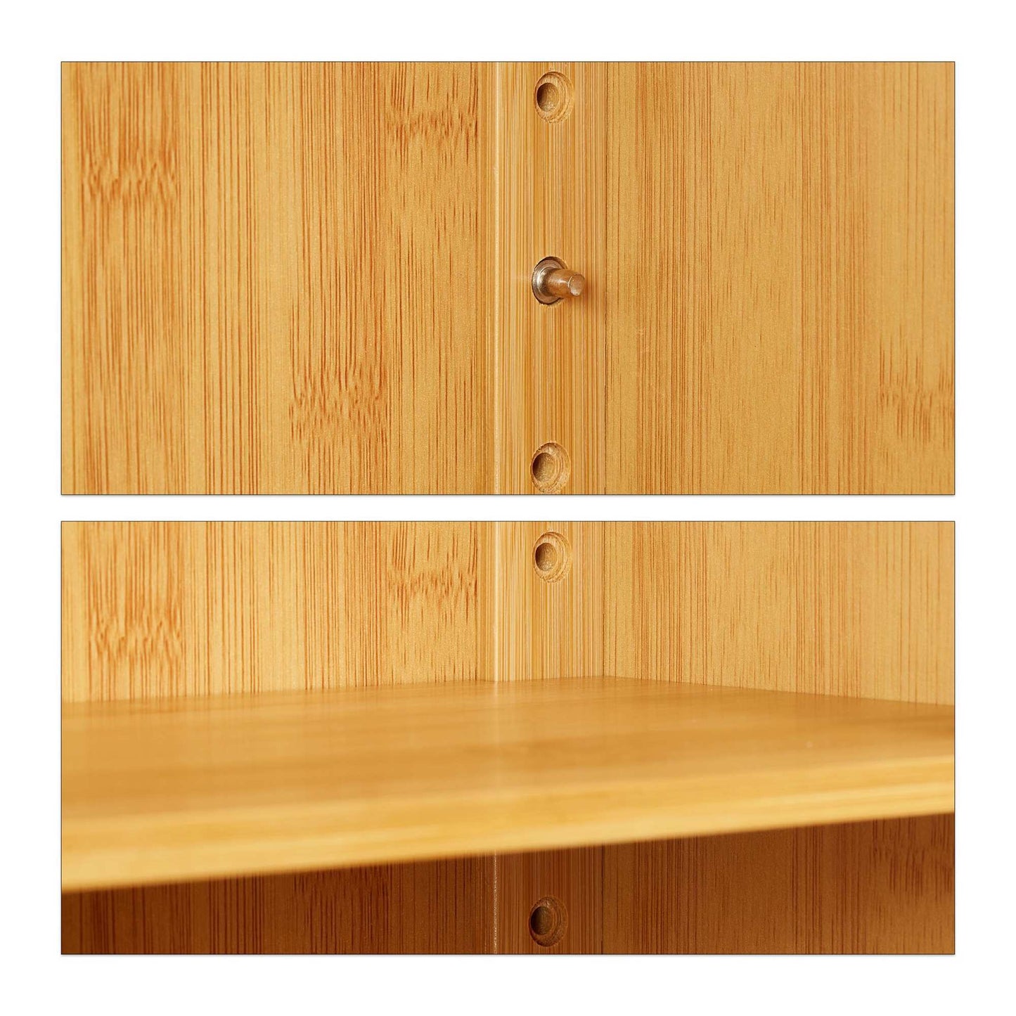 Wall cabinet LAMELL bamboo