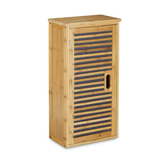 Wall cabinet for bathroom Bamboo 2 shelves