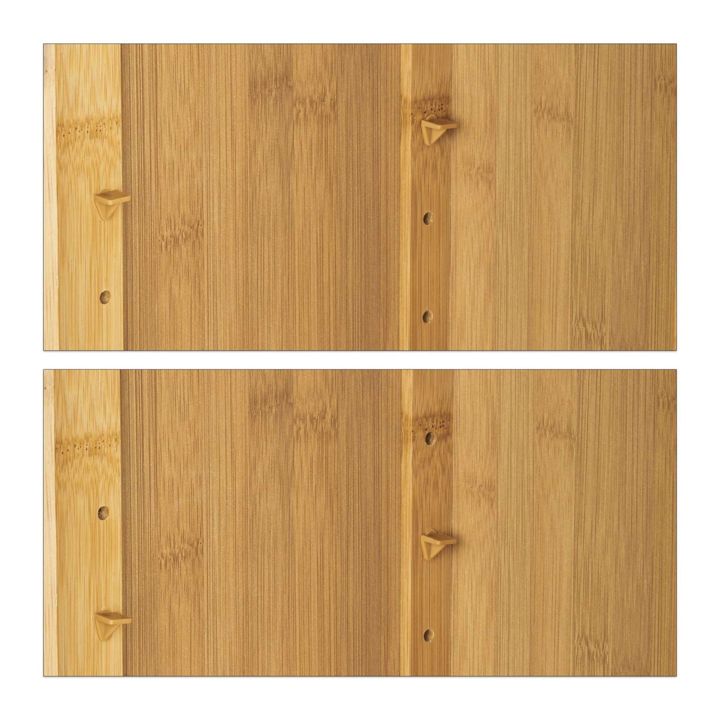 Wall cabinet for bathroom Bamboo 2 shelves