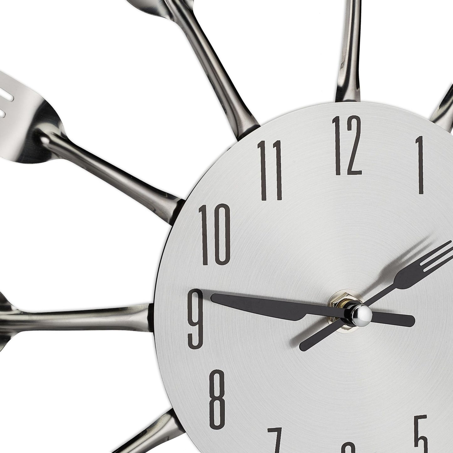 Wall clock cutlery