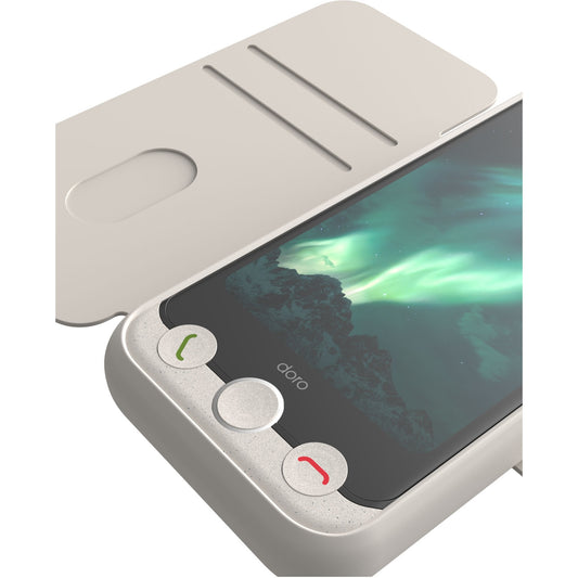 Wallet case Aurora A11 Bone-white