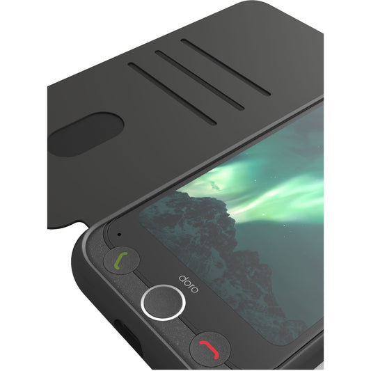 Wallet case Aurora A31 Graphite-grey