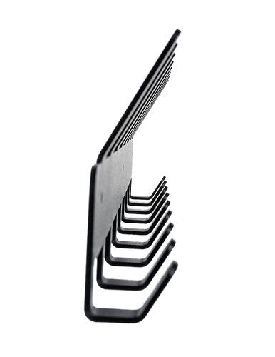 Wall hanger (17 hooks) - black