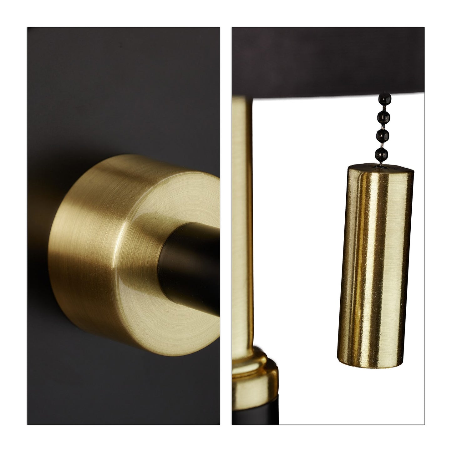 Wall lamp with fabric shade