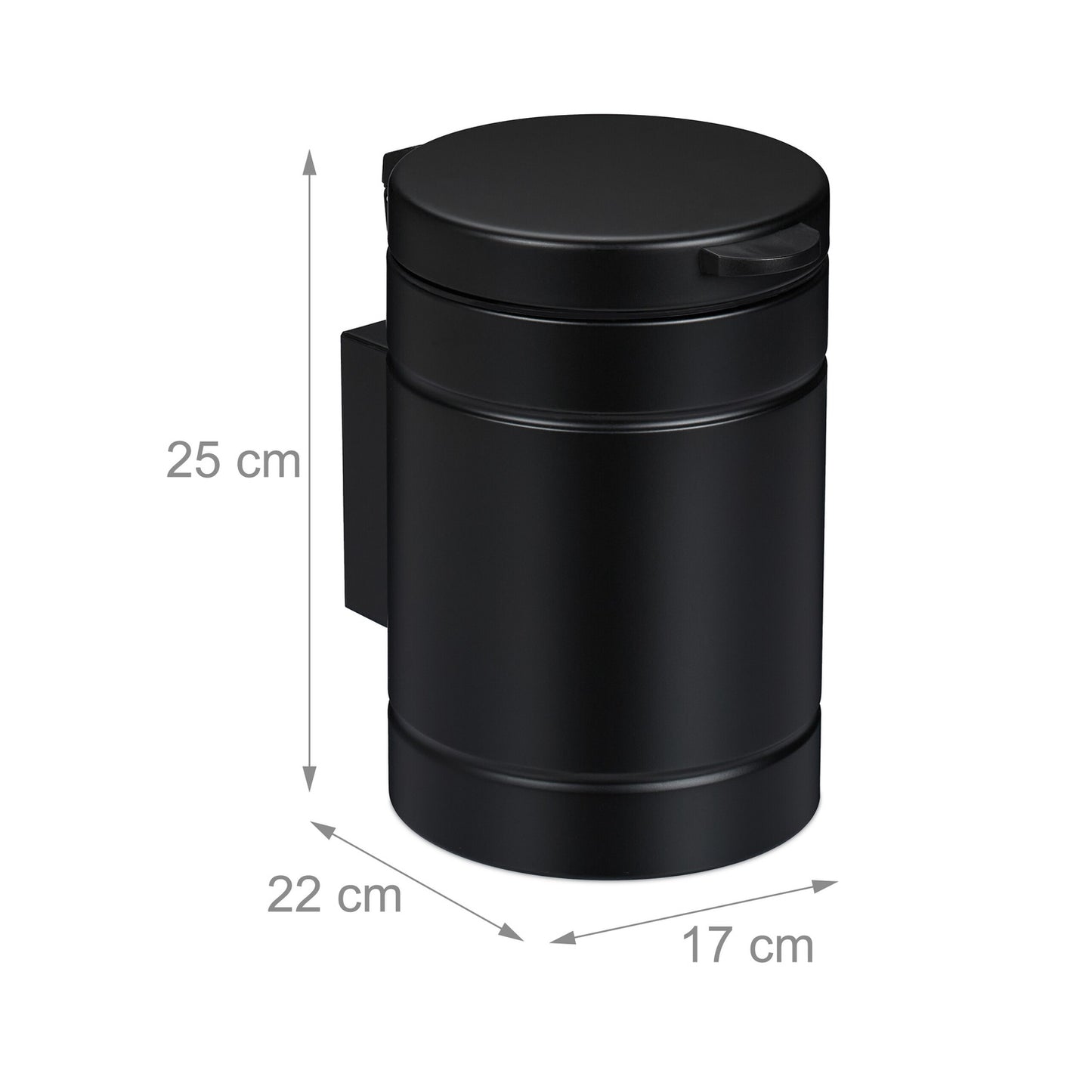 Wall-mounted cosmetics container 3 liters