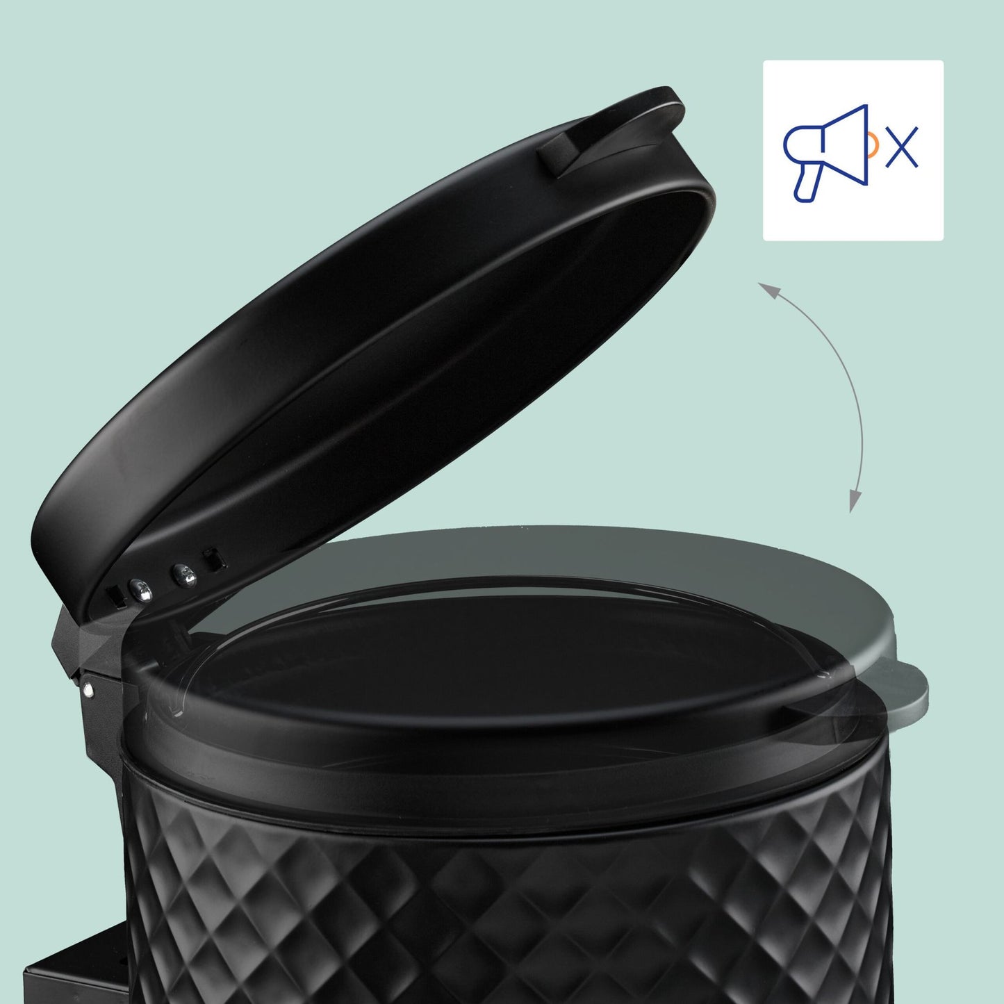 Wall-mounted cosmetics container 3 liters