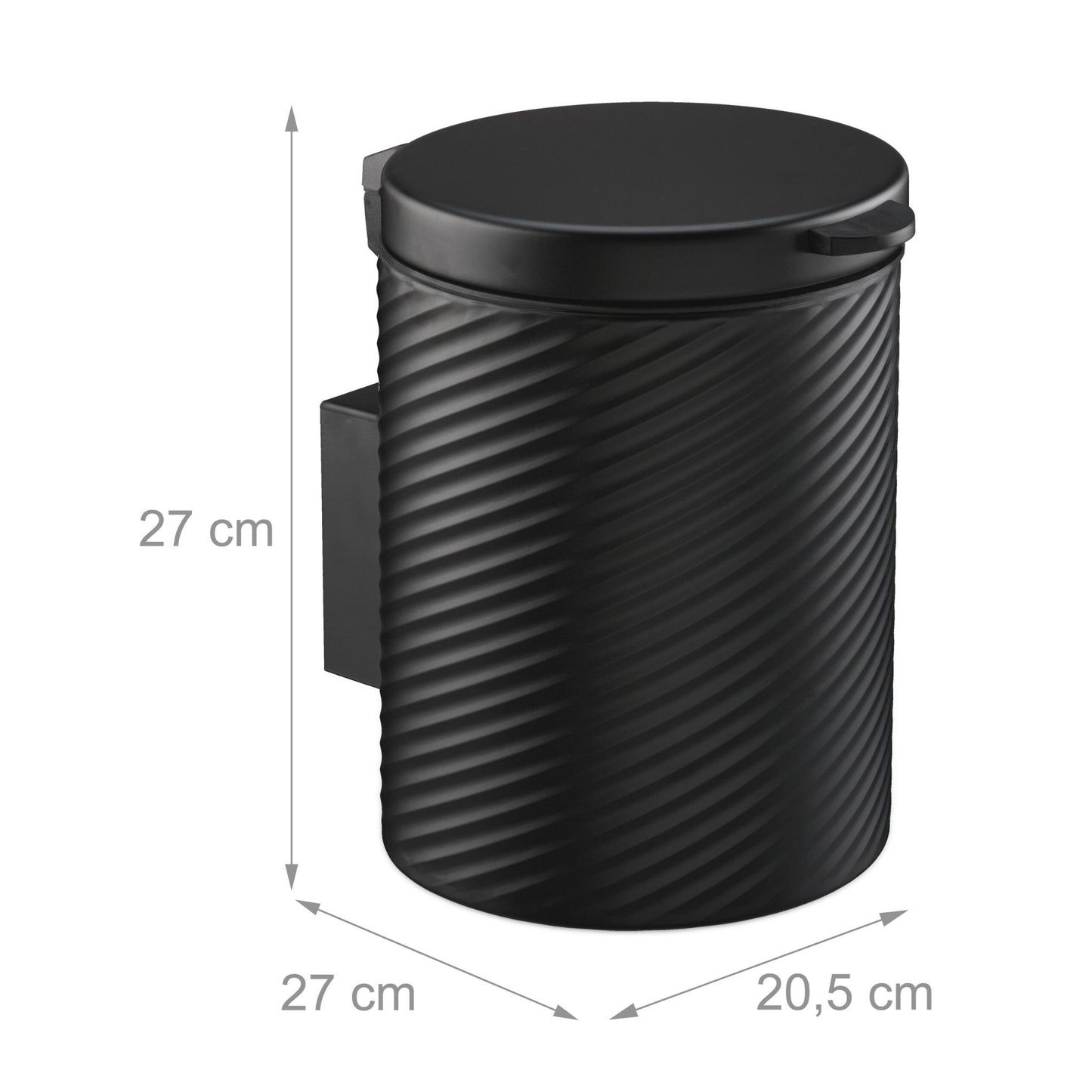Wall-mounted cosmetics container 5 liters