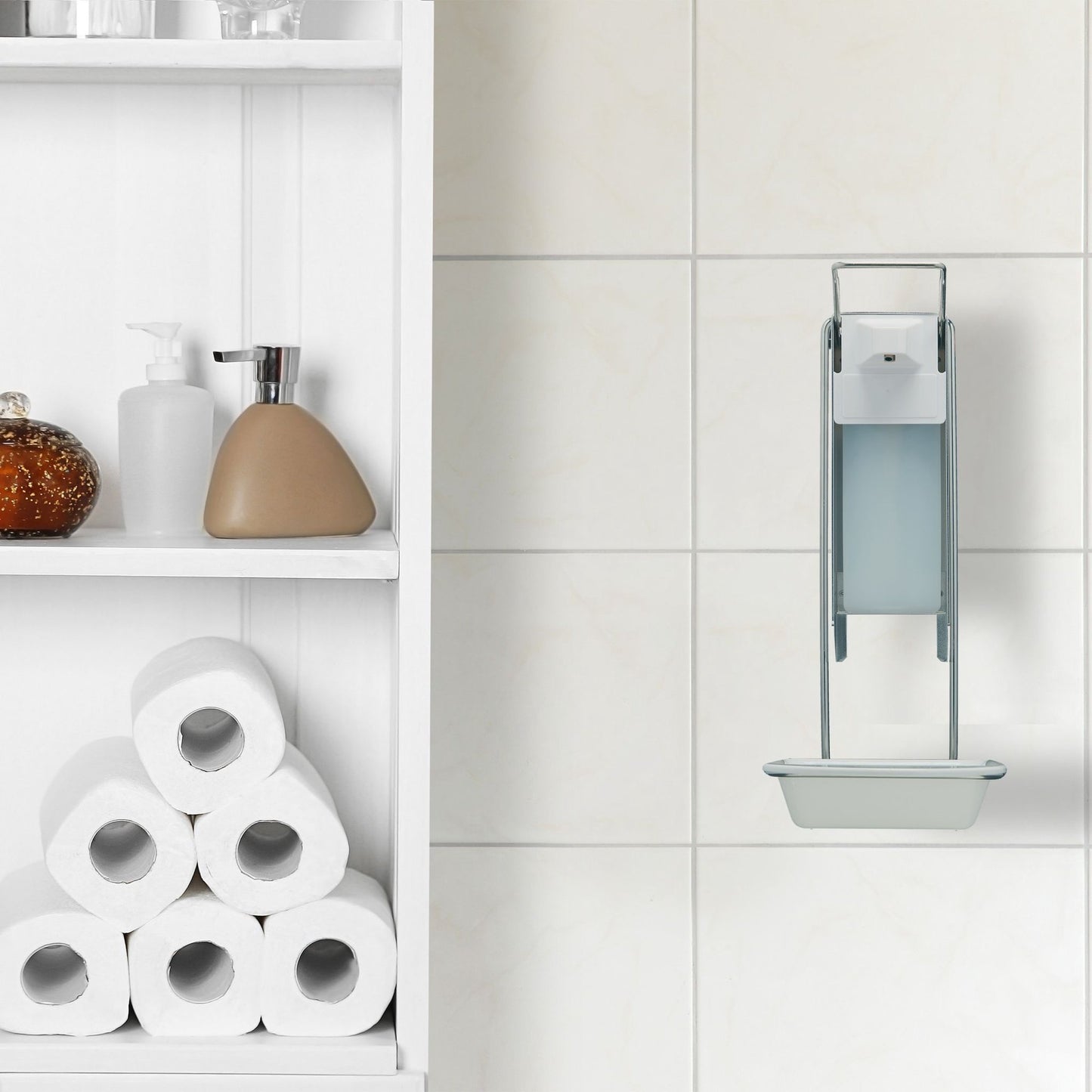 Wall-mounted hand sanitizer dispenser 500 ml