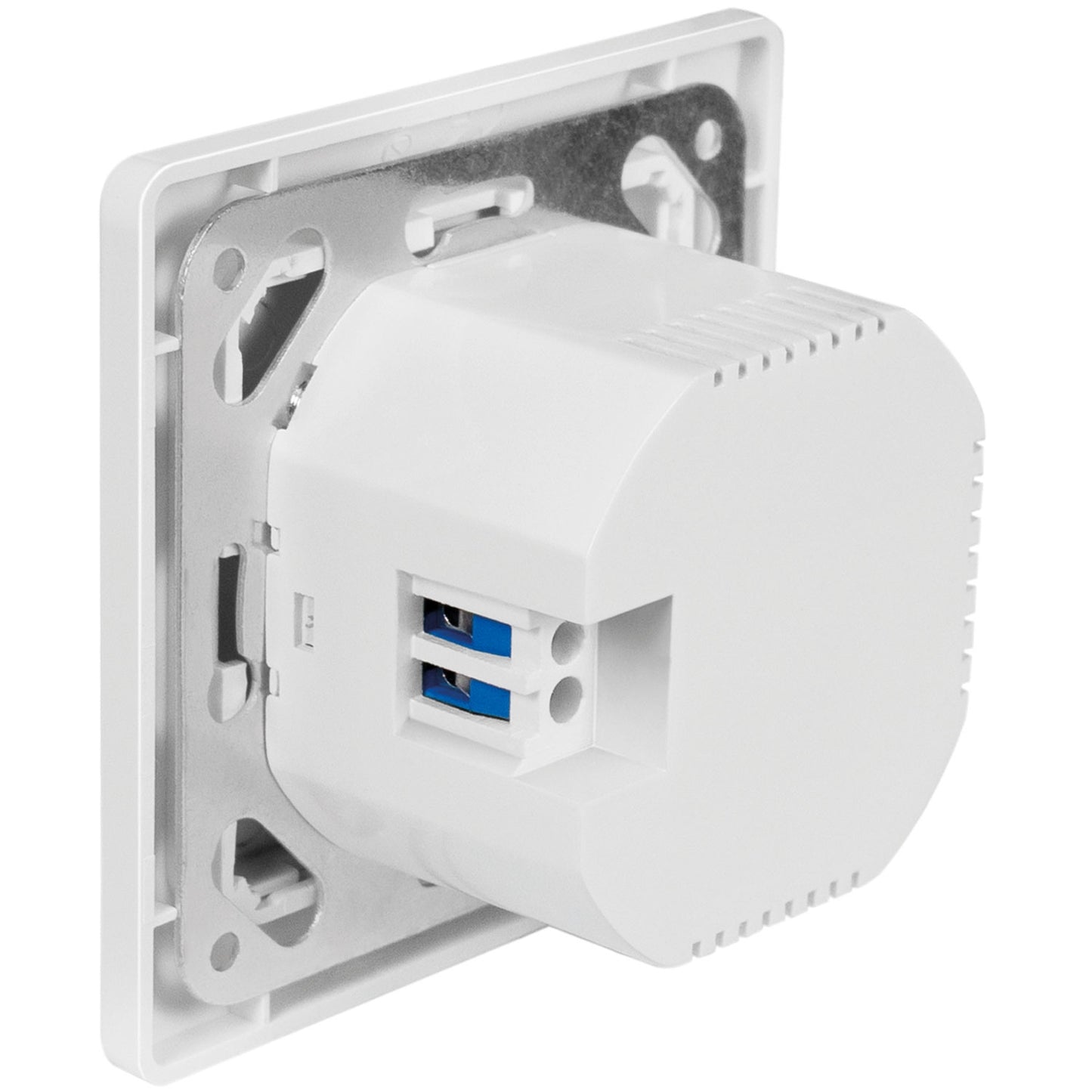 Wall outlet with 2xUSB-C PD 25W