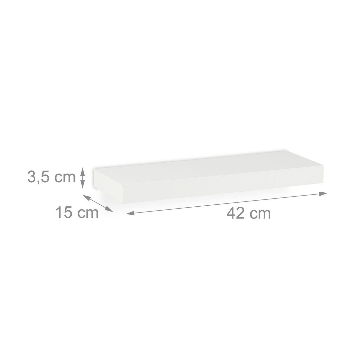 Wall shelf set of 3