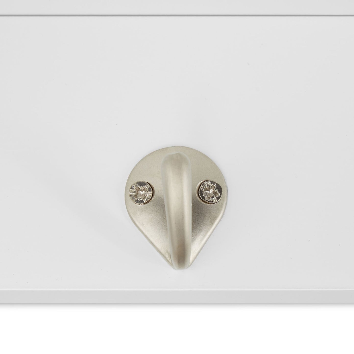 Wall shelf with 3 hooks
