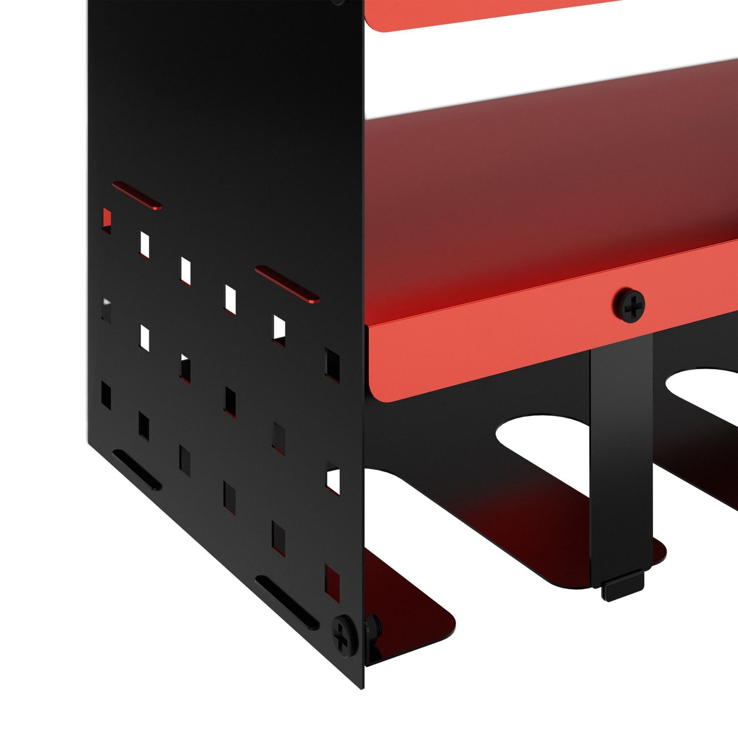 Wall tool storage 4 cordless screwdrivers