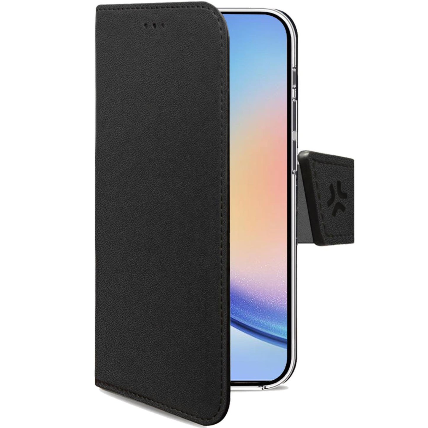 Wally Wallet Case Galaxy A35 5G Black