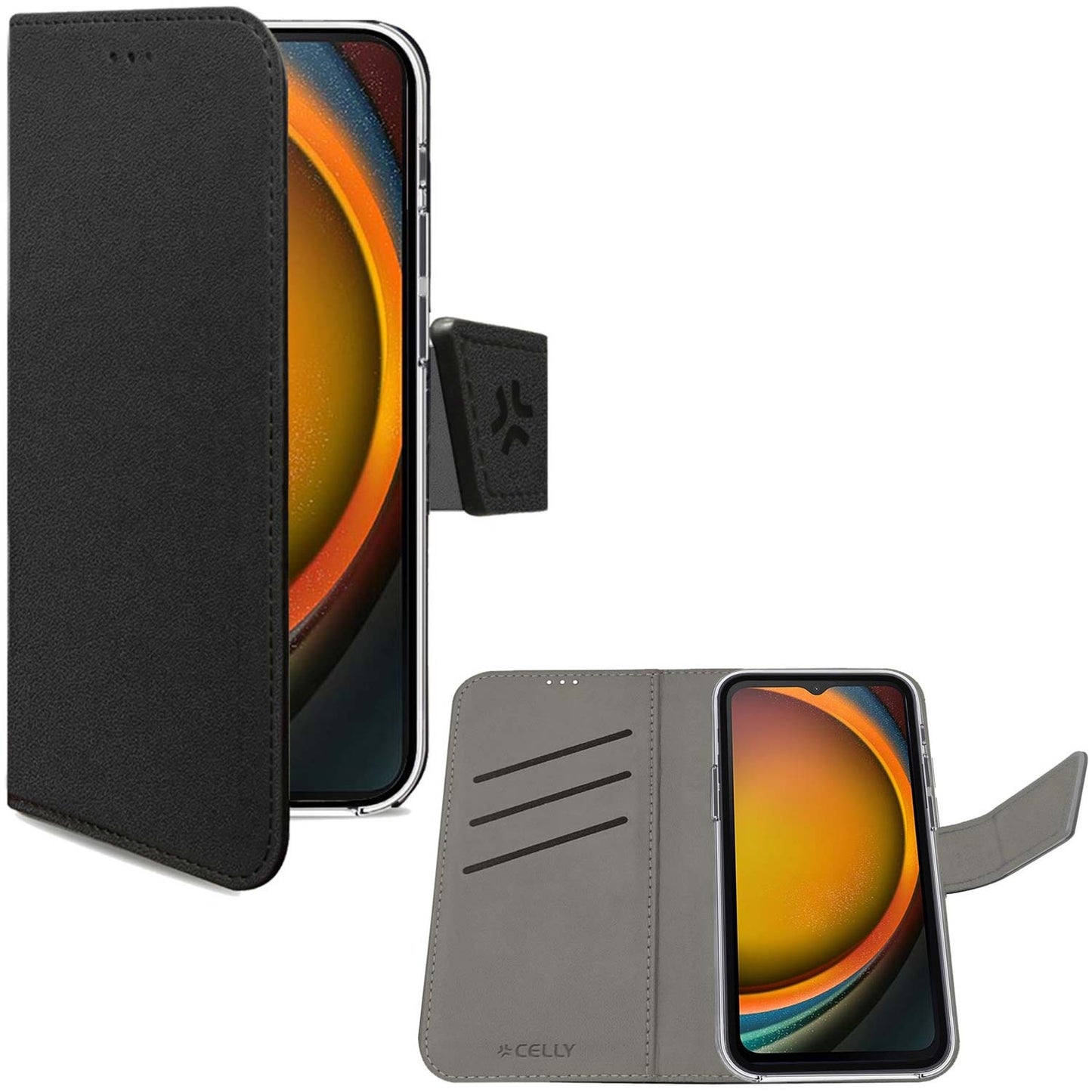 Wally Wallet Case Galaxy XCover 7 Black