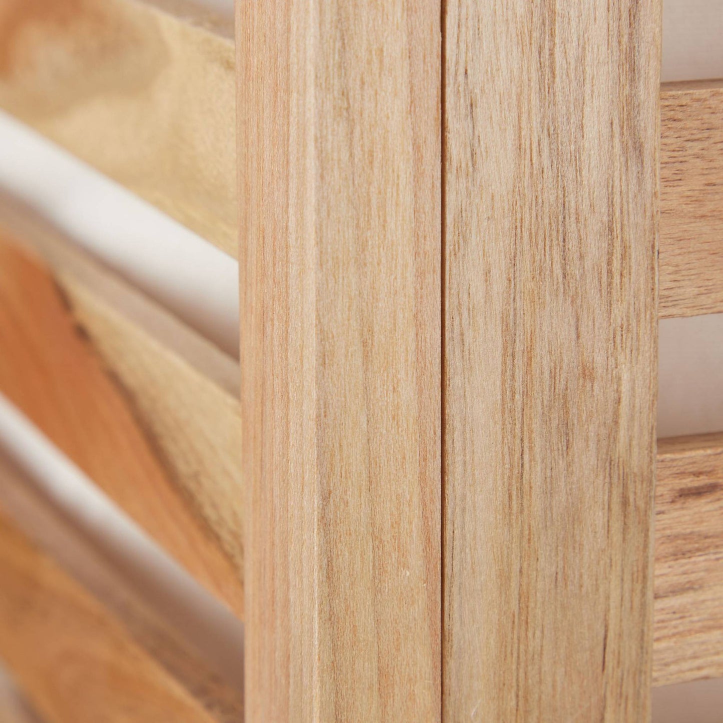 Walnut Wood Washing Basket