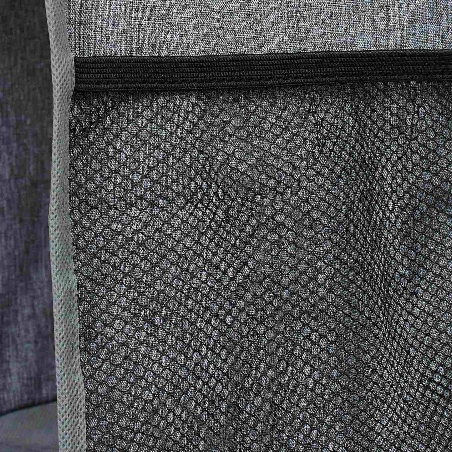 Wardrobe Hanging Organizer, 3 Compartments, Set of 2