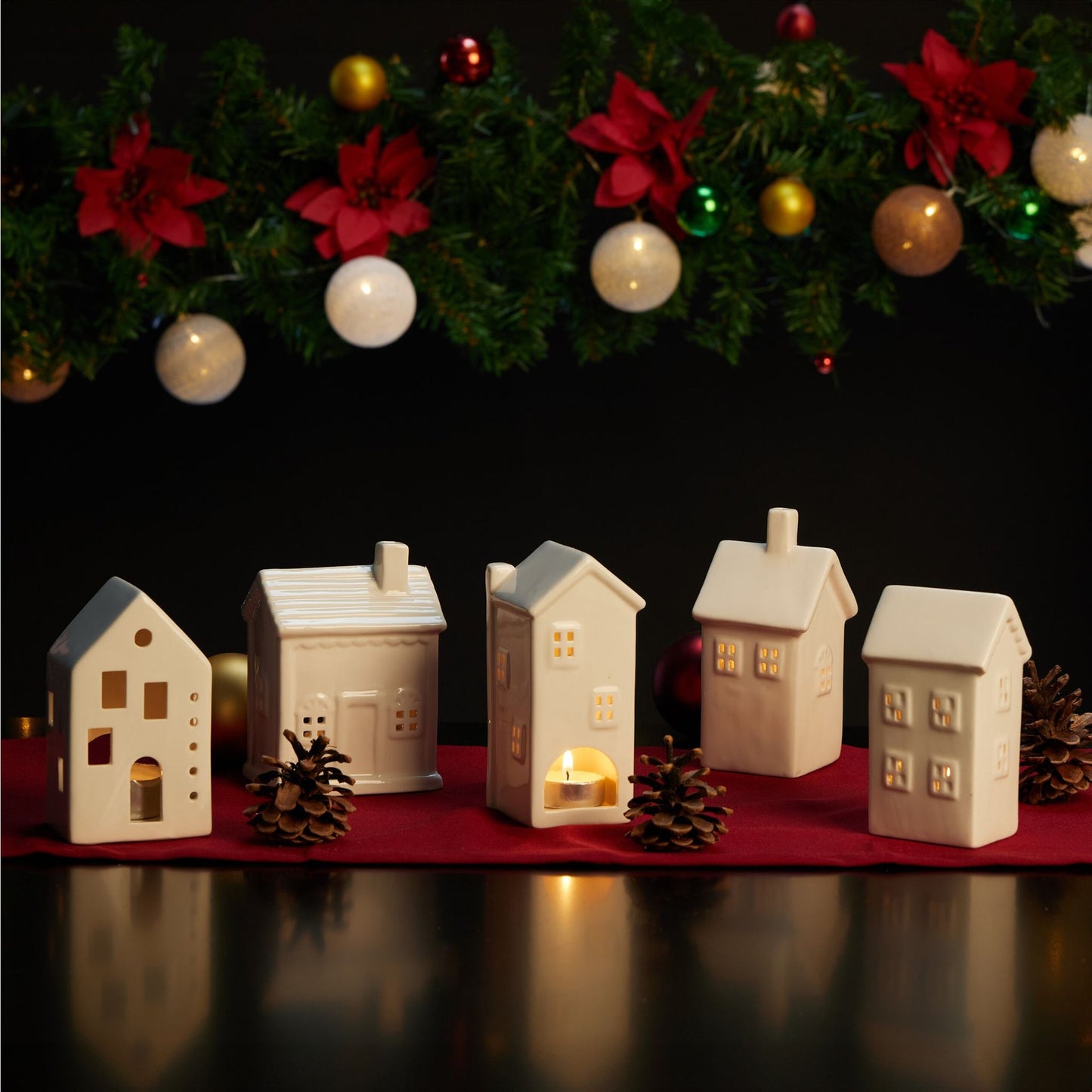 Warm light house ceramics