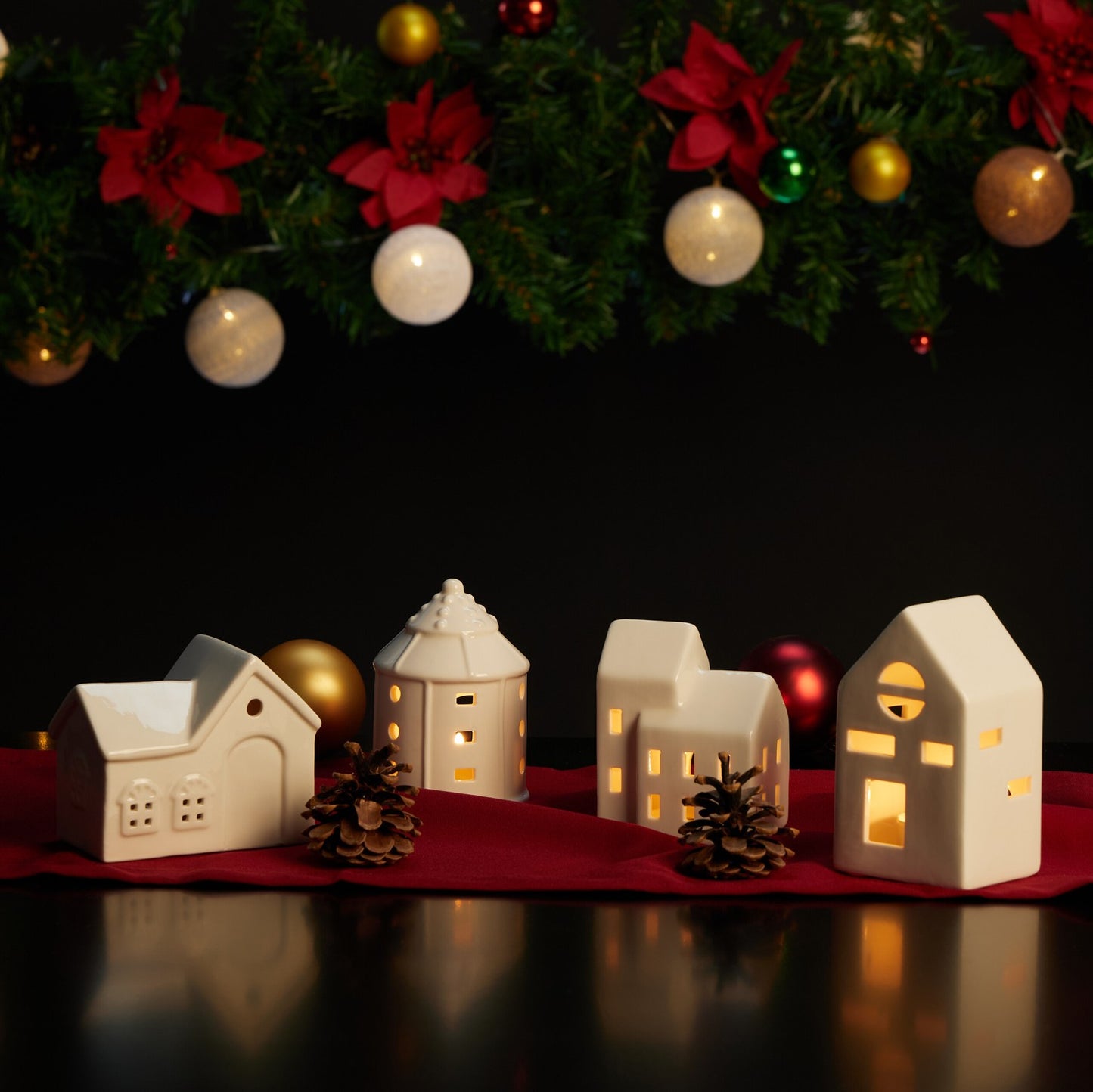 Warm light house ceramics
