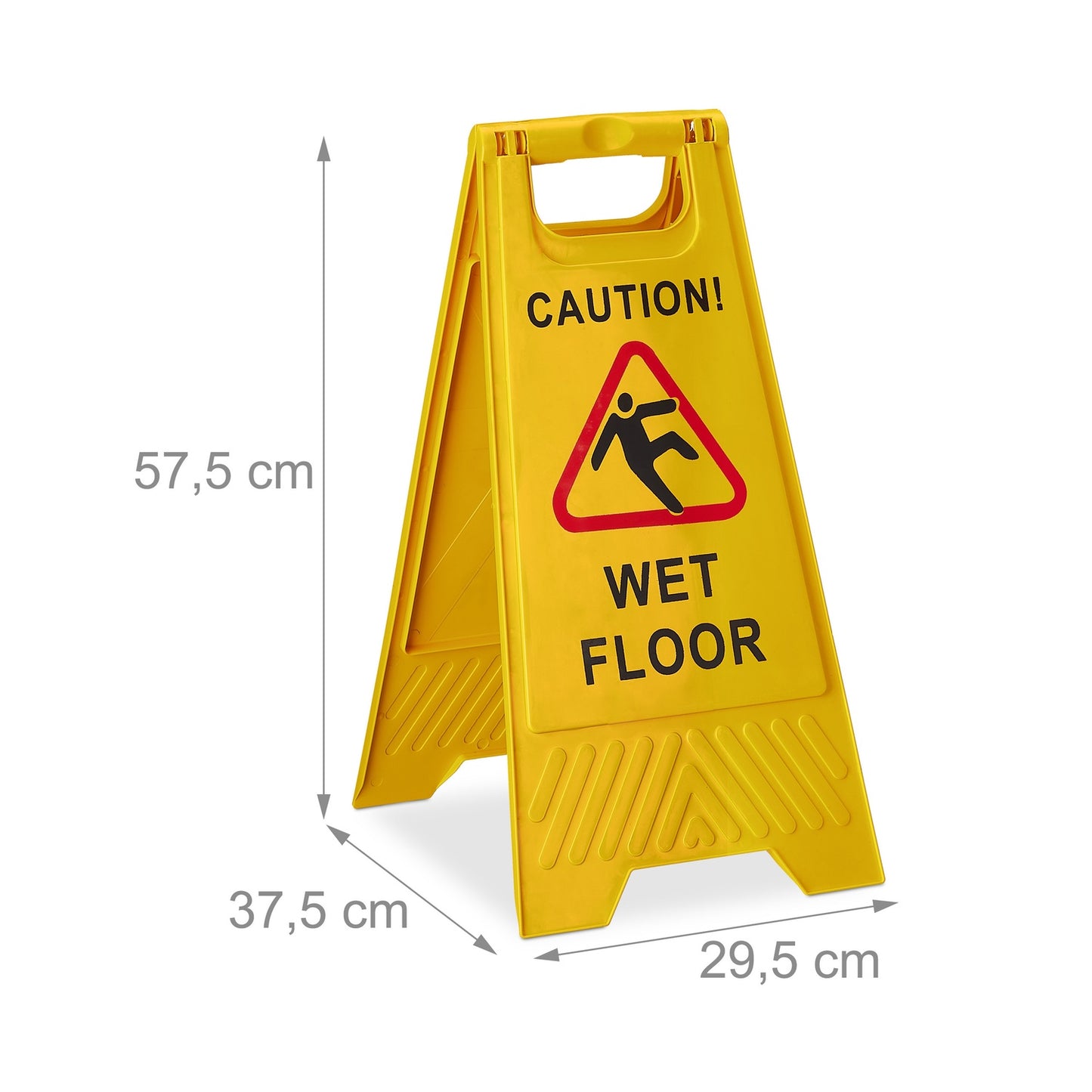 Warning sign Wet floor