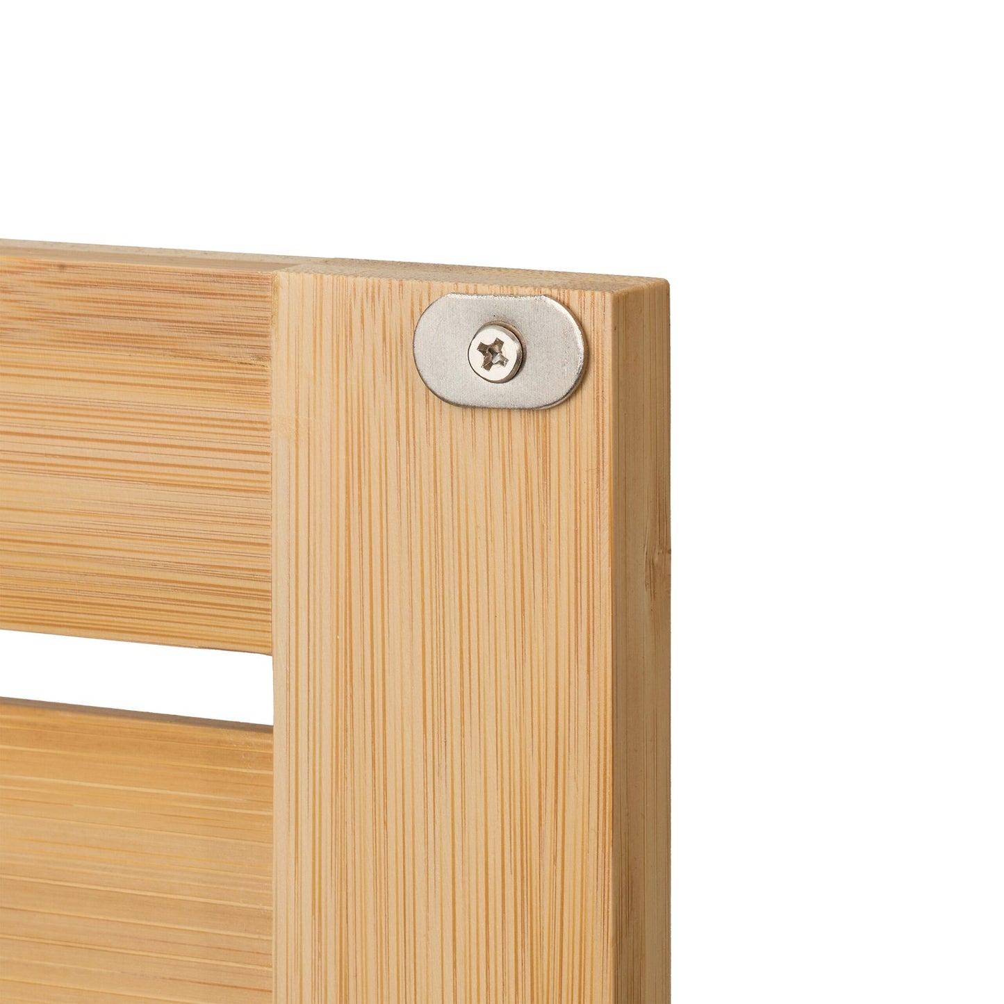 Washbasin cabinet with bamboo doors