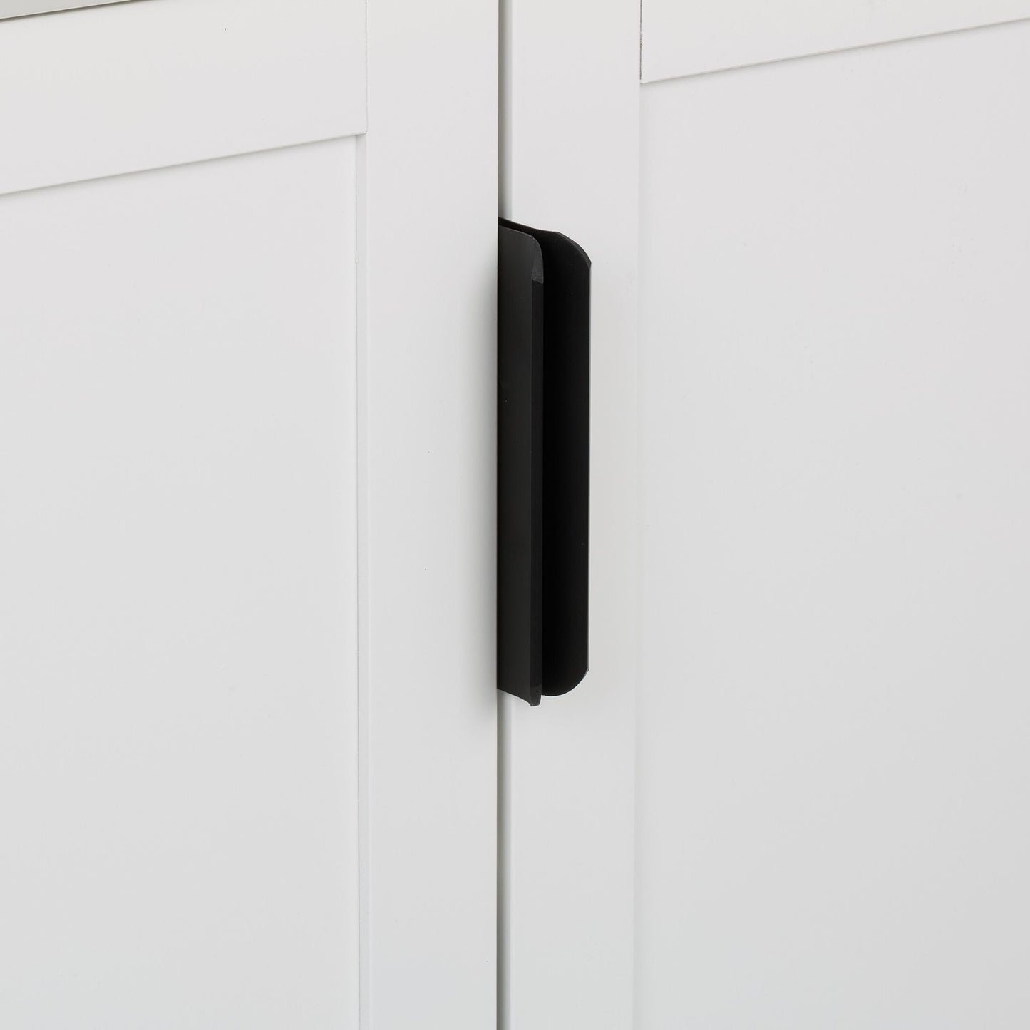 Washbasin cupboard with doors