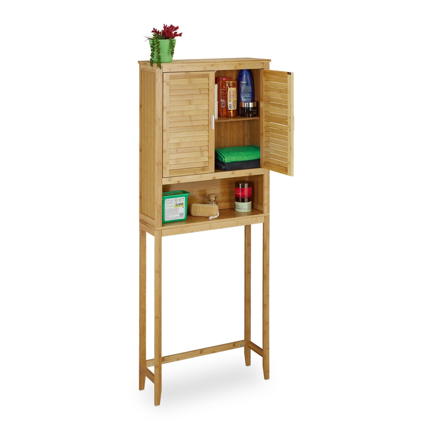 Washing machine cabinet LAMELL bamboo