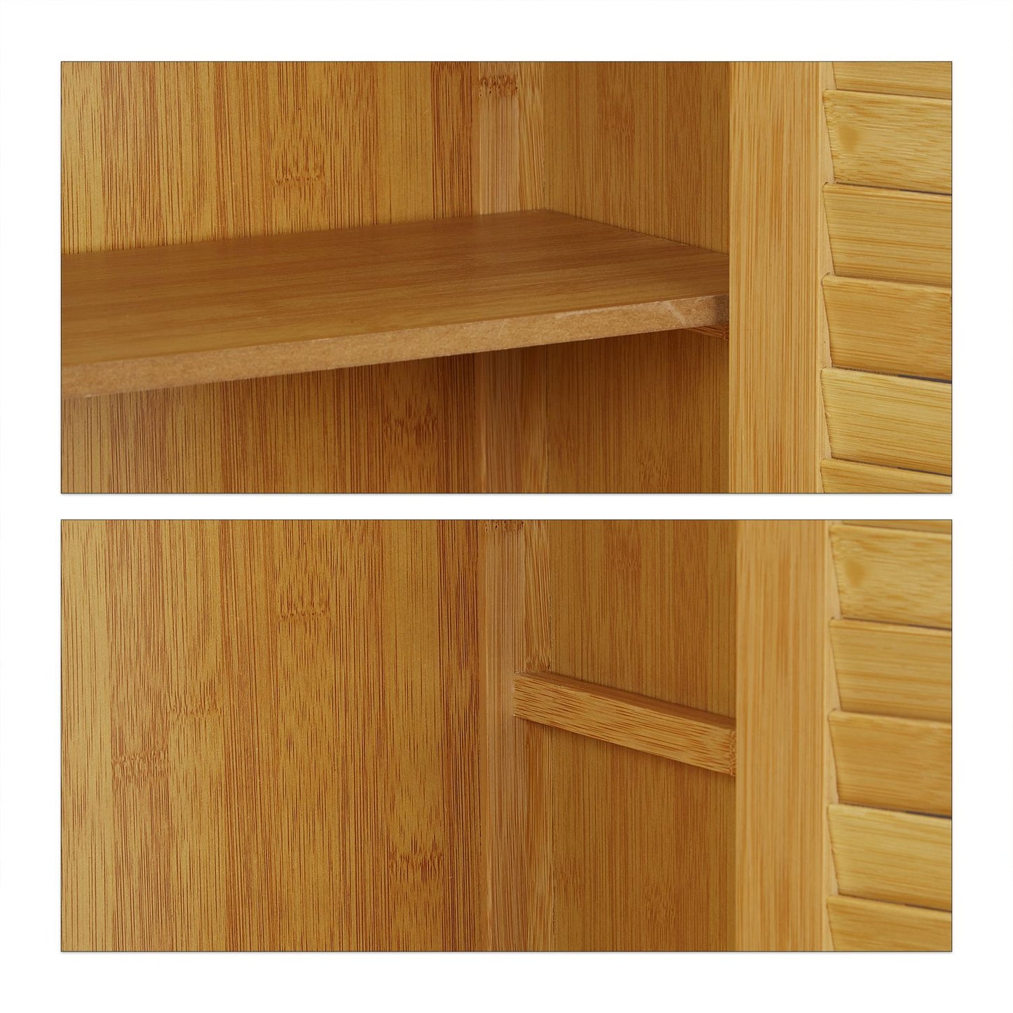 Washing machine cabinet LAMELL bamboo