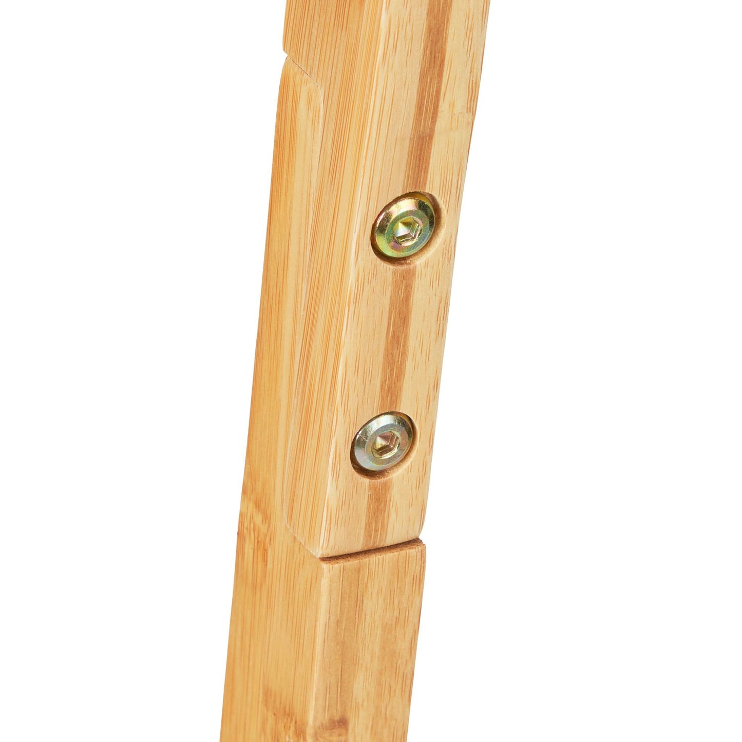 Washing machine shelf in bamboo