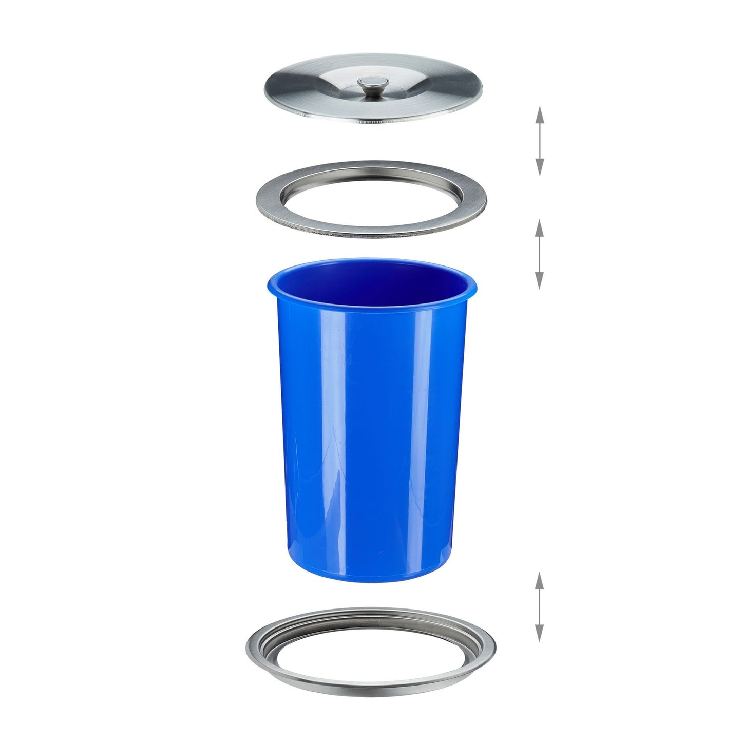 Waste container for worktop 8 litres