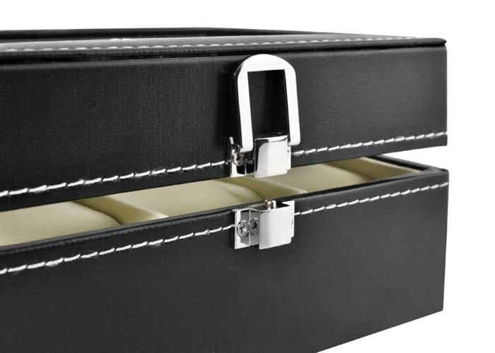 Watch organizer with 3 compartments