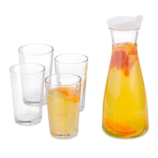 Water Carafe with Glass Set