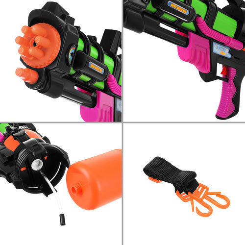 Water Gun 60cm – 1.25L Tank, 6m Range