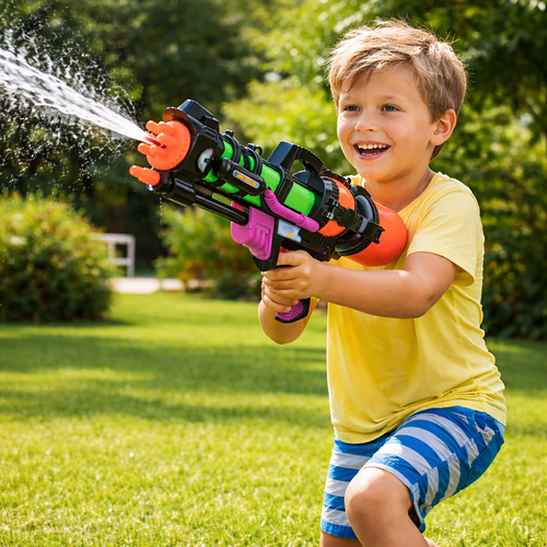 Water Gun 60cm – 1.25L Tank, 6m Range
